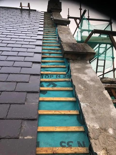 Church roof being repaired — photo 6