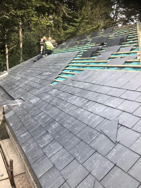 Roof in Dublin 9 being finished and images after it's finished — photo 2
